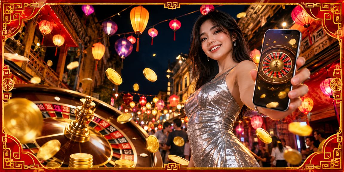 Bàn roulette lung linh ánh đèn lồng Hà Nội – danh mục casino trong app r888